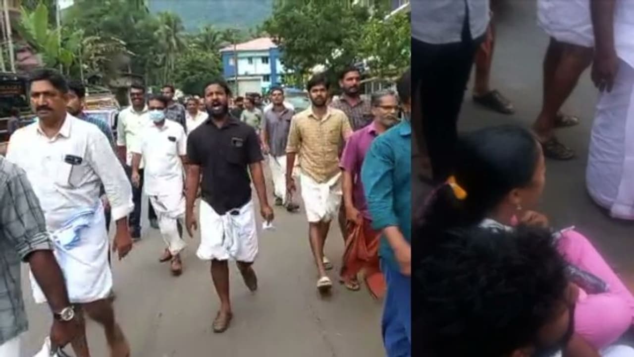 കൂട്ടാലിടയിൽ പ്രതിഷേധ മാര്ച്ചിനിടെ കോണ്ഗ്രസ് സിപിഎം സംഘര്ഷം കൂട്ടാലിടയിൽ പ്രതിഷേധ മാര്ച്ചിനിടെ കോണ്ഗ്രസ് സിപിഎം സംഘര്ഷം