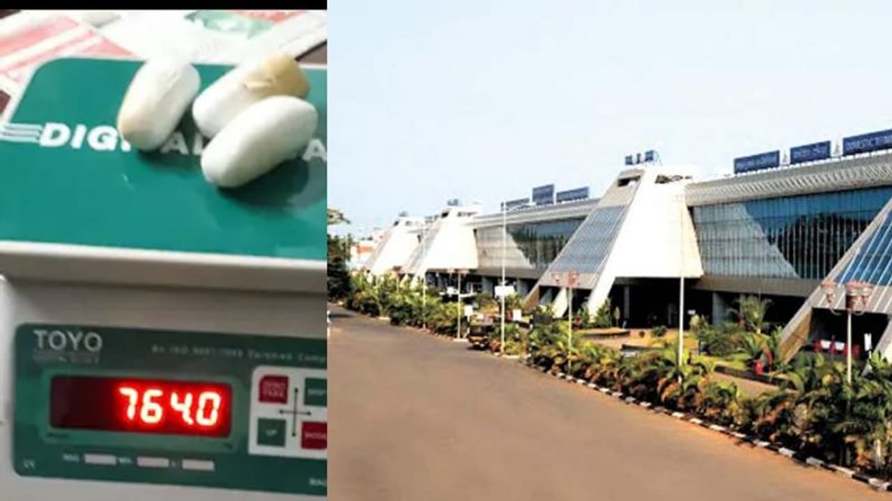 കരിപ്പൂരിൽ വീണ്ടും മലദ്വാരത്തിൽ ഒളിപ്പിച്ച് സ്വർണ്ണക്കടത്ത്: രണ്ടു പേർ പിടിയിൽ കരിപ്പൂരിൽ വീണ്ടും മലദ്വാരത്തിൽ ഒളിപ്പിച്ച് സ്വർണ്ണക്കടത്ത്: രണ്ടു പേർ പിടിയിൽ