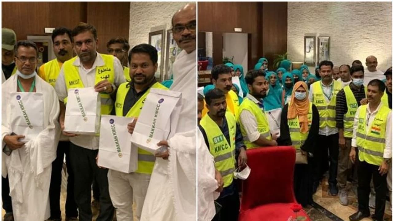 കേരളത്തില് നിന്നുള്ള ആദ്യ ഹജ്ജ് തീര്ത്ഥാടക സംഘം മക്കയില് കേരളത്തില് നിന്നുള്ള ആദ്യ ഹജ്ജ് തീര്ത്ഥാടക സംഘം മക്കയില്