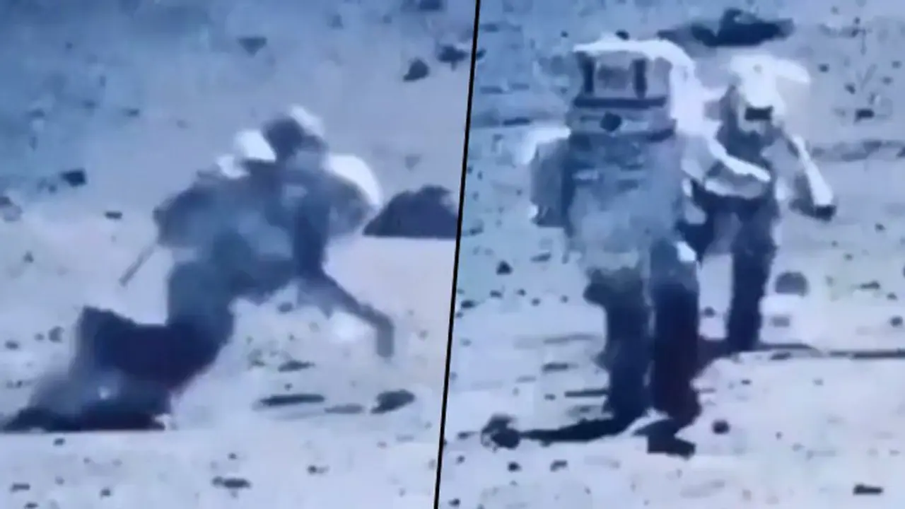 NASA's blooper shows astronauts stumbling while walking on the Moon; viral video