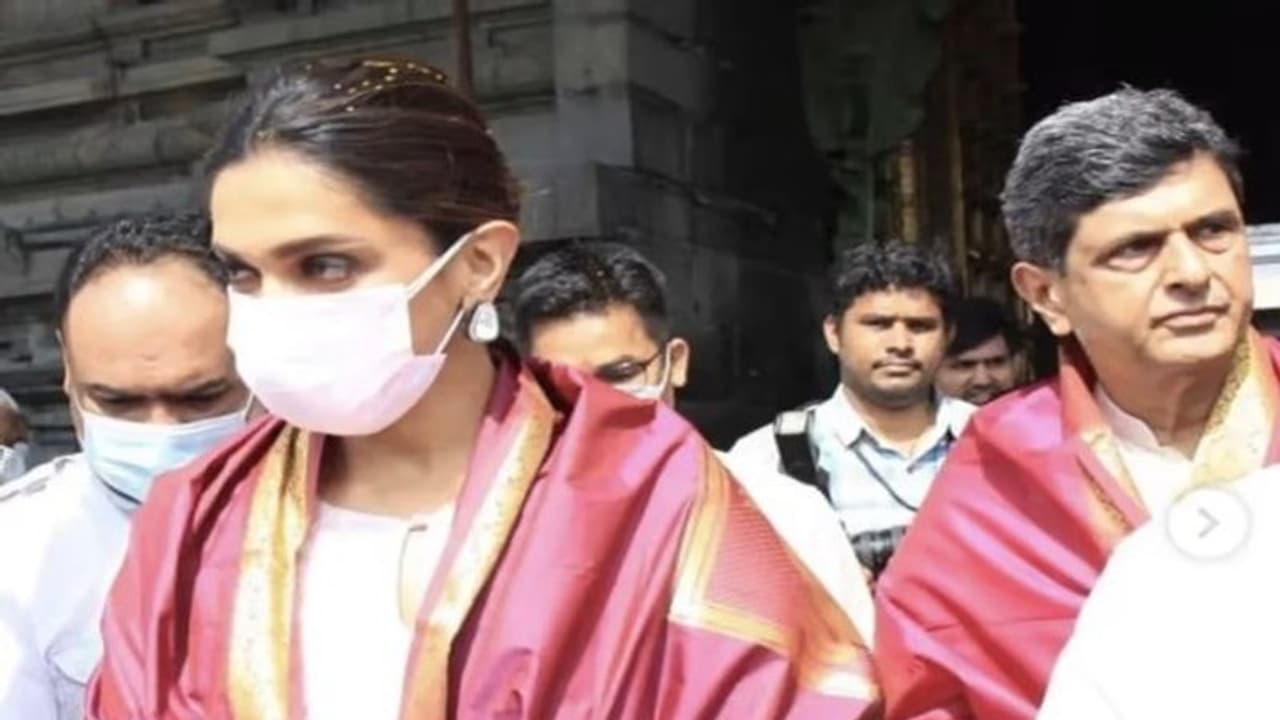 తిరుమల శ్రీవారిని దర్శించుకున్న దీపికా పదుకొణె.. ఆయన కోసమే ప్రత్యేక పూజలు..