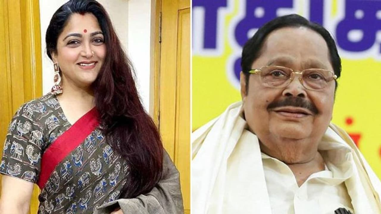 MGR : குஷ்புக்கு கோவில் கட்டும்போது.. எம்.ஜி.ஆருக்கு கோவில் கட்டினால் என்ன ? அமைச்சர் துரைமுருகன் பேச்சு MGR : குஷ்புக்கு கோவில் கட்டும்போது.. எம்.ஜி.ஆருக்கு கோவில் கட்டினால் என்ன ? அமைச்சர் துரைமுருகன் பேச்சு