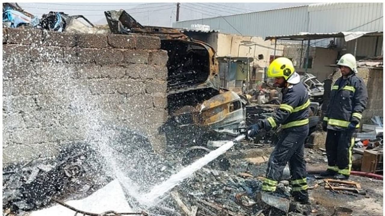ഒമാനില്‍ വര്‍ക്ക് ഷോപ്പില്‍ തീപിടുത്തം; ആളപായമില്ലെന്ന് അഗ്നിശമന സേന