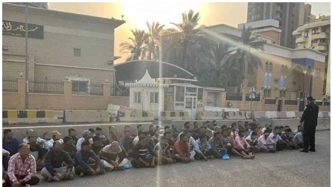 സൂര്യോദയത്തിന് മുമ്പ് താമസ സ്ഥലങ്ങളില്‍ അപ്രതീക്ഷിത പരിശോധന; നൂറോളം പ്രവാസികള്‍ അറസ്റ്റില്‍