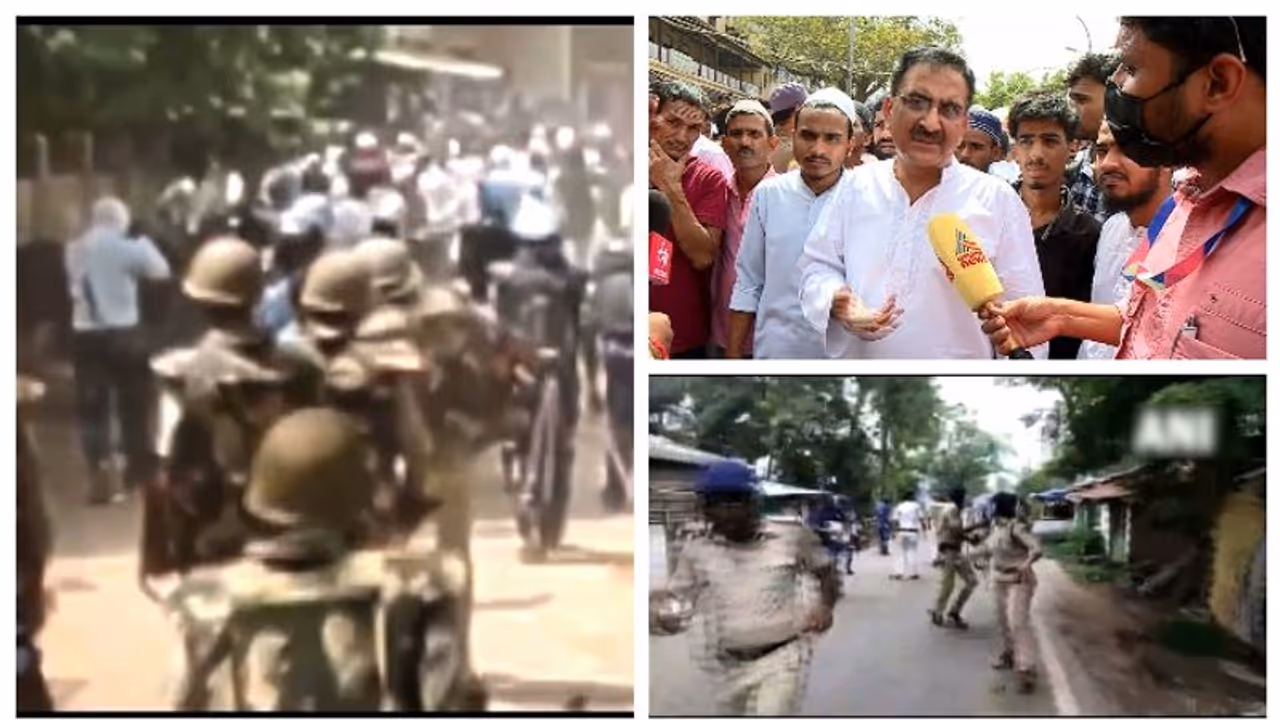 നബി വിരുദ്ധ പരാമർശം; രാജ്യ വ്യാപക പ്രതിഷേധവുമായി വിശ്വാസികൾ, പലയിടത്തും സംഘർഷം,ജാഗ്രത നിർദേശം നല്കി കേന്ദ്രം നബി വിരുദ്ധ പരാമർശം; രാജ്യ വ്യാപക പ്രതിഷേധവുമായി വിശ്വാസികൾ, പലയിടത്തും സംഘർഷം,ജാഗ്രത നിർദേശം നല്കി കേന്ദ്രം