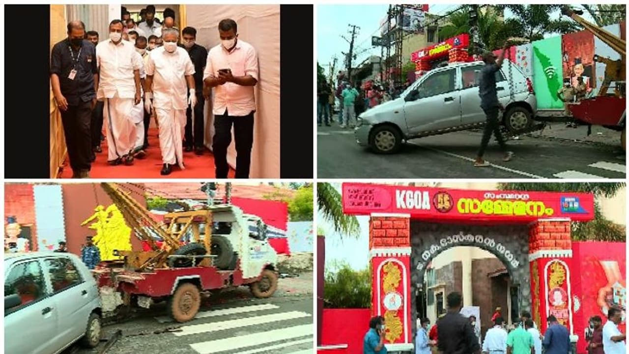 കറുത്ത മാസ്ക് പാടില്ല, ഒന്നര മണിക്കൂർ മുന്നേ വണ്ടി തടഞ്ഞു, ജനത്തെ വലച്ച് സുരക്ഷാ വലയം