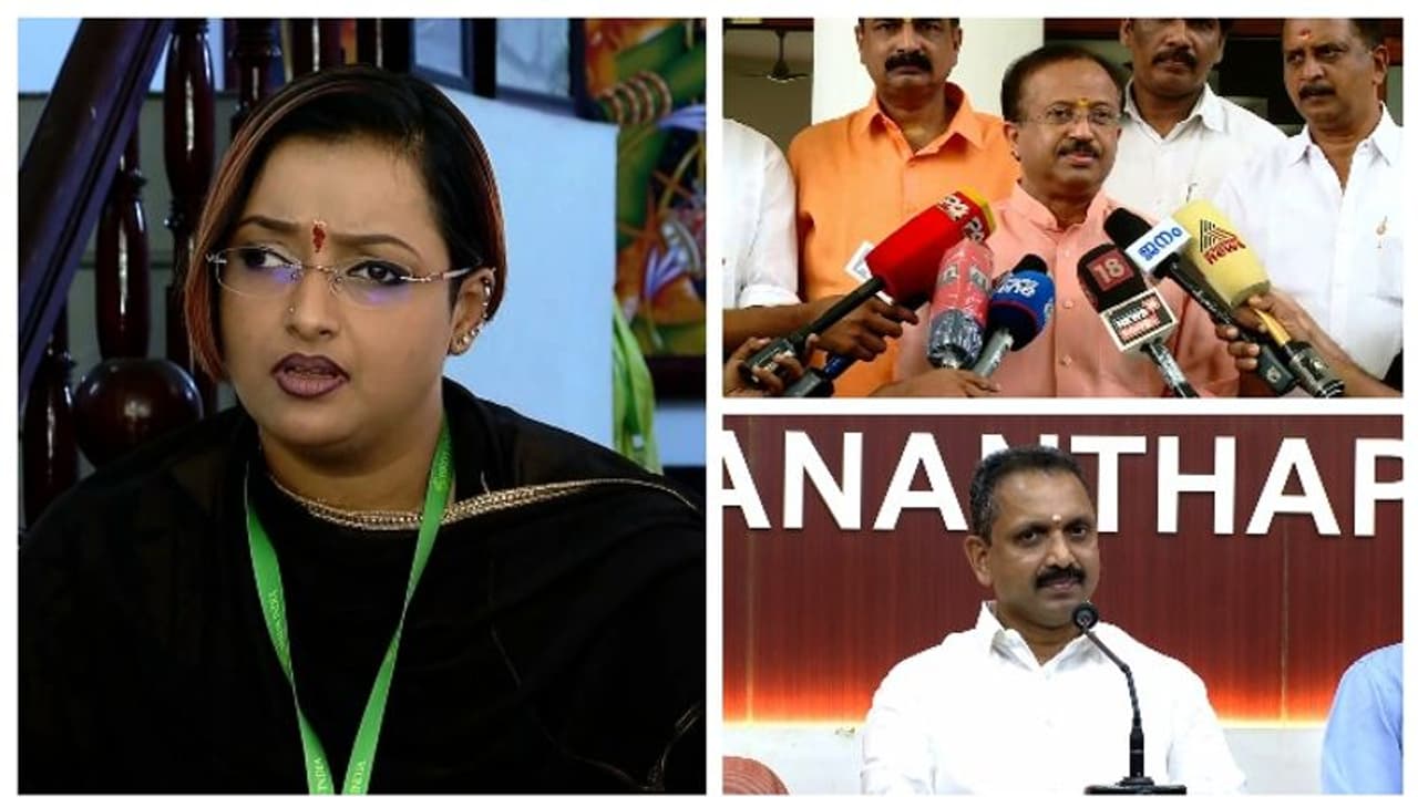 സ്വപ്ന സുരേഷിന്റെ വെളിപ്പെടുത്തൽ : മുഖ്യമന്ത്രിക്ക് പരിഭ്രാന്തി, മടിയിൽ കനമെന്ന് ബിജെപി നേതാക്കൾ സ്വപ്ന സുരേഷിന്റെ വെളിപ്പെടുത്തൽ : മുഖ്യമന്ത്രിക്ക് പരിഭ്രാന്തി, മടിയിൽ കനമെന്ന് ബിജെപി നേതാക്കൾ