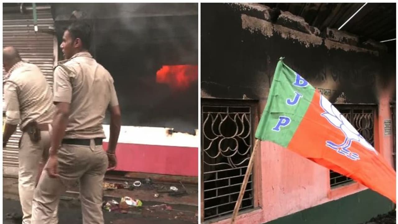 Prophet Muhammed insult : പ്രതിഷേധം തുടരുന്നു, രാജ്യത്ത് പലയിടത്തും സംഘർഷം, ഹൗറയിൽ കടകൾ കത്തിച്ചു Prophet Muhammed insult : പ്രതിഷേധം തുടരുന്നു, രാജ്യത്ത് പലയിടത്തും സംഘർഷം, ഹൗറയിൽ കടകൾ കത്തിച്ചു