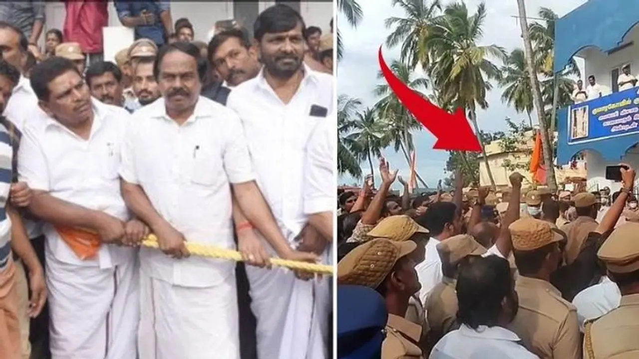 Viral : ஆகம விதிமுறைகளை மீறிய திமுக அமைச்சர்.. போராட்டத்தில் குதித்த பாஜக.. கன்னியாகுமரியில் பரபரப்பு