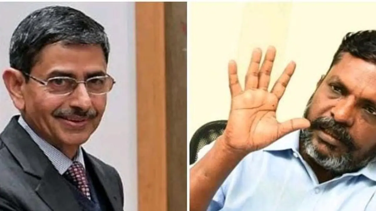 ஆளுநரின் பேச்சு தேசத்திற்கு நல்லதல்ல..! ஆர்.எஸ்.எஸின் ப்ராடக்ட் தான் ஆர்.என்.ரவி..! திருமாவளவன் விளாசல்