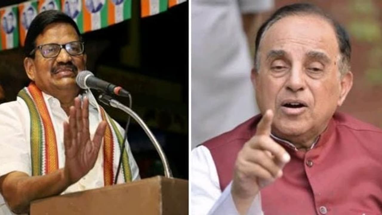 ஒன்றும் இல்லாததை பெரிதுபடுத்துபவர் சுப்பிரமணியசாமி...! தமிழக காங். தலைவர் கே.எஸ்.அழகிரி ஆவேசம் ஒன்றும் இல்லாததை பெரிதுபடுத்துபவர் சுப்பிரமணியசாமி...! தமிழக காங். தலைவர் கே.எஸ்.அழகிரி ஆவேசம்