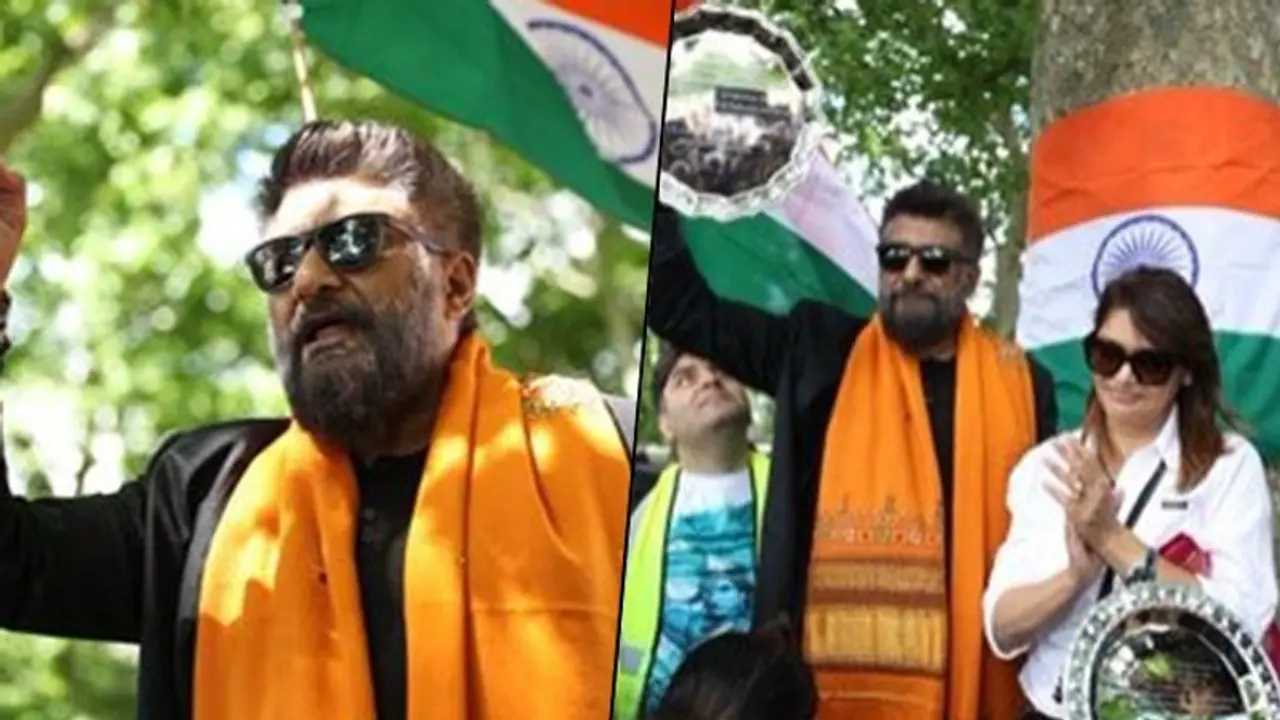 The Kashmir Files' director Vivek Agnihotri roars like a Lion in London (WATCH)