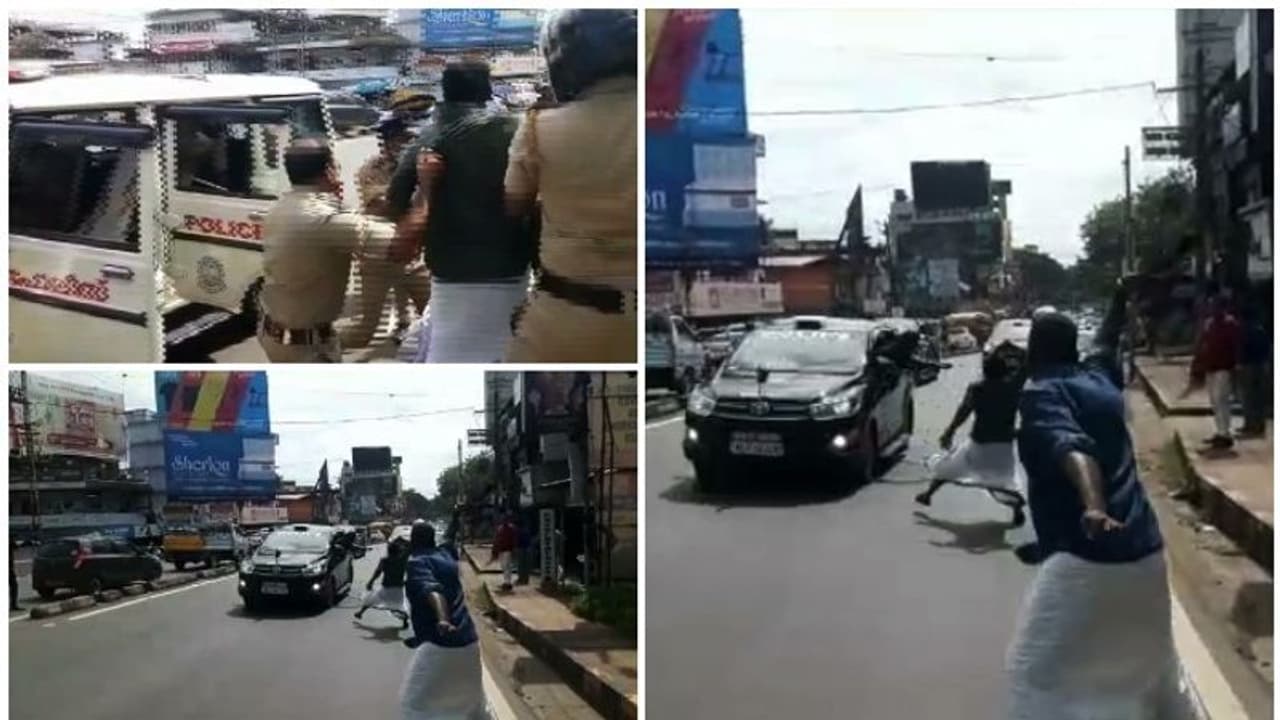 മുഖ്യമന്ത്രി തലസ്ഥാനത്തേക്ക് മടങ്ങി, കണ്ണൂരിലും യൂത്ത് കോൺഗ്രസ് കരിങ്കൊടി