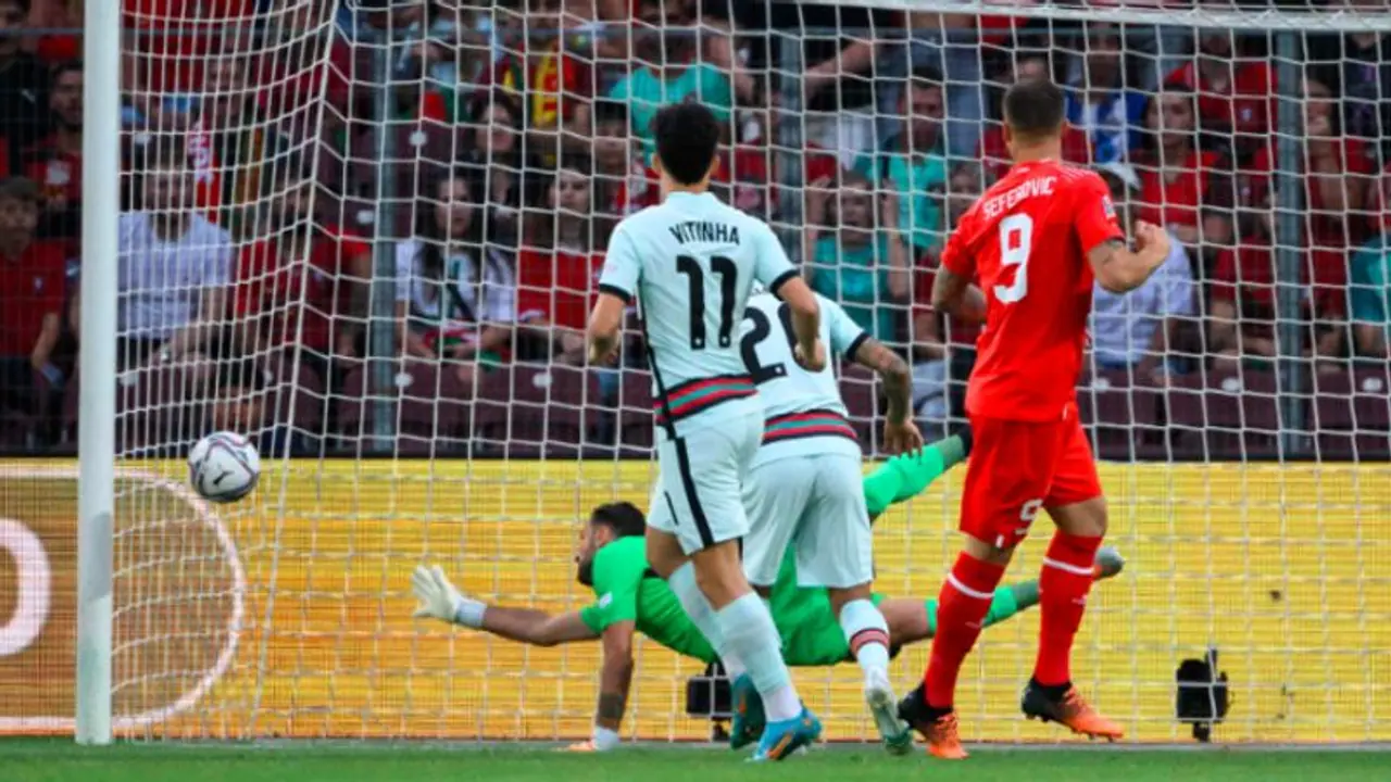 নেশনস লিগের ইতিহসে সবথেকে দ্রুত গোল, সুইসদের কাছে হার পর্তুগীজদের নেশনস লিগের ইতিহসে সবথেকে দ্রুত গোল, সুইসদের কাছে হার পর্তুগীজদের