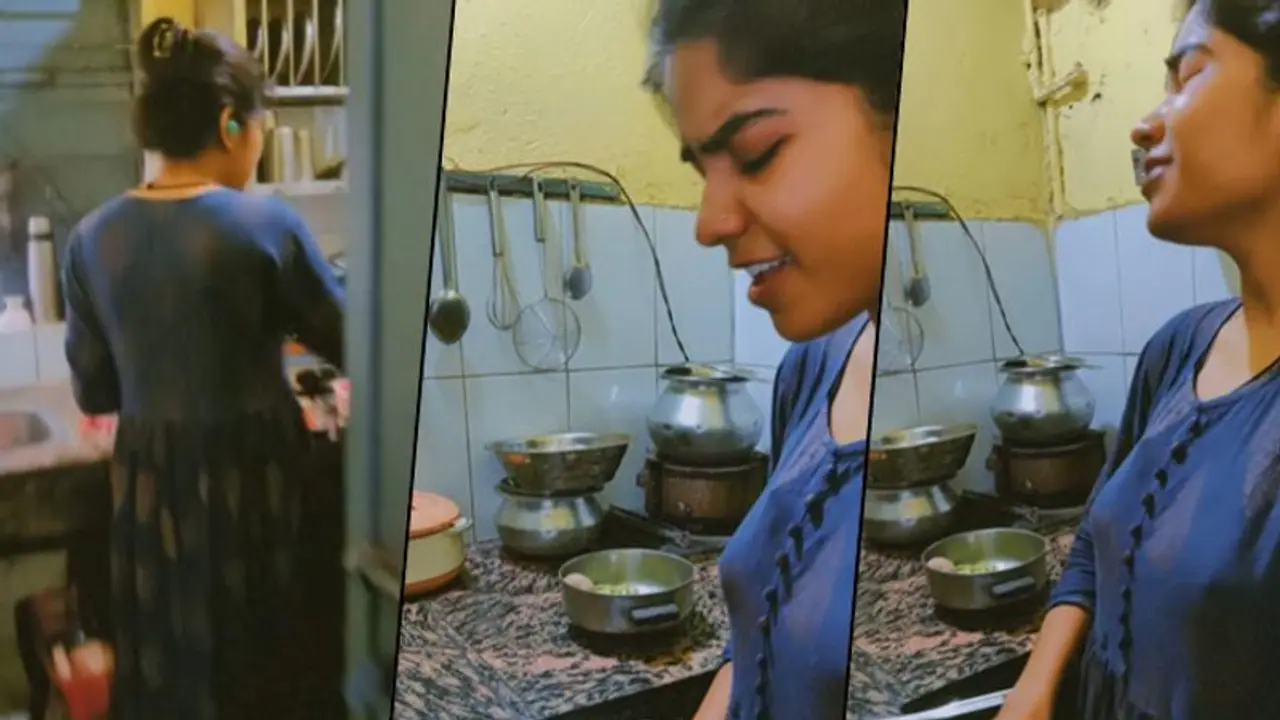 Jharkhand woman sing’s Ali Sethi’s 'Pasoori' while working in kitchen; video goes viral