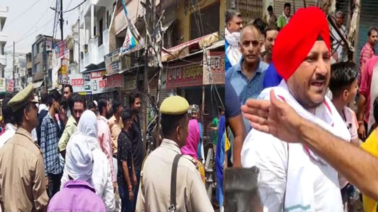 जमीन का कब्जा लेने पहुंचे भाजपा समर्थक, विरोध करने उतरे सपा नेता तो पुलिस के सामने ही शुरू कर दी मारपीट जमीन का कब्जा लेने पहुंचे भाजपा समर्थक, विरोध करने उतरे सपा नेता तो पुलिस के सामने ही शुरू कर दी मारपीट