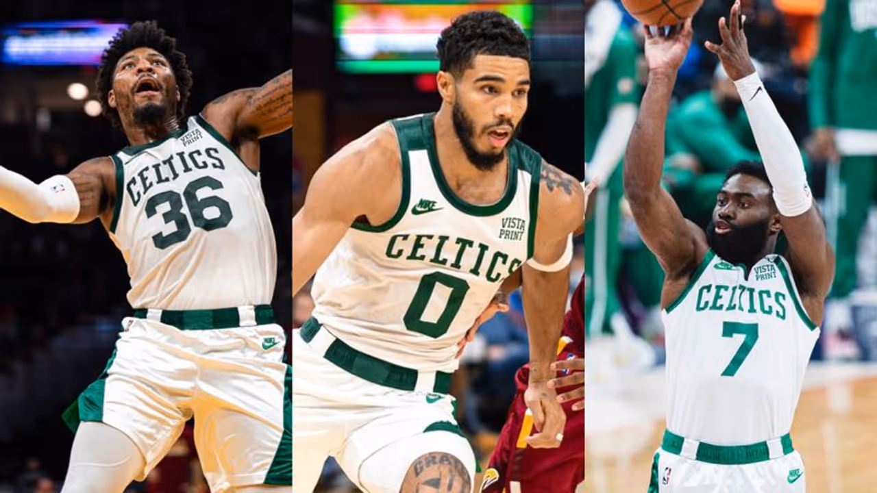 NBA Finals 2022: Marcus Smart praises Boston Celtics star duo Jayson Tatum and Jaylen Brown NBA Finals 2022: Marcus Smart praises Boston Celtics star duo Jayson Tatum and Jaylen Brown