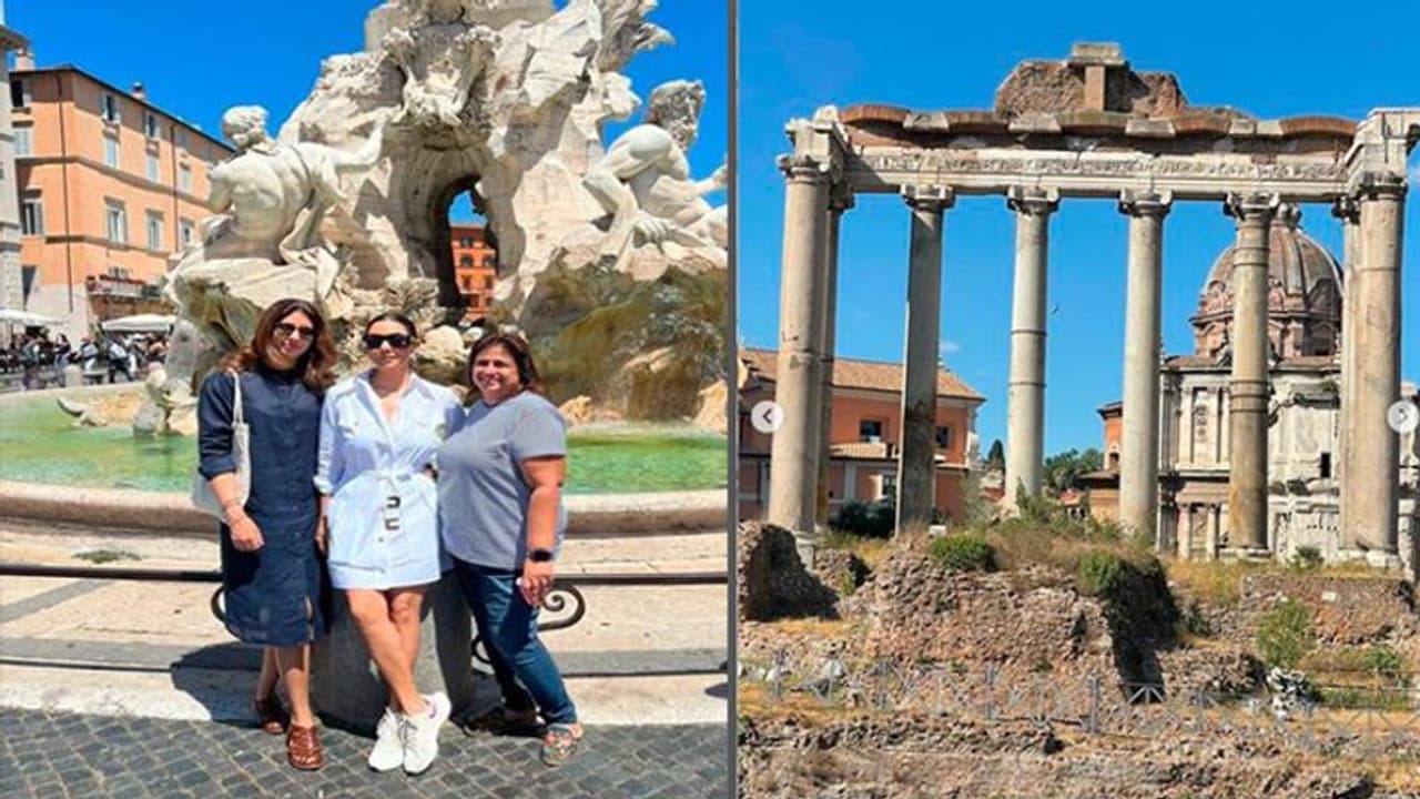 शाहरूख की पत्नी गौरी खान मना रहीं श्वेता बच्चन नंदा के साथ छुट्टियां, ये देश आया दोनों को पसंद शाहरूख की पत्नी गौरी खान मना रहीं श्वेता बच्चन नंदा के साथ छुट्टियां, ये देश आया दोनों को पसंद