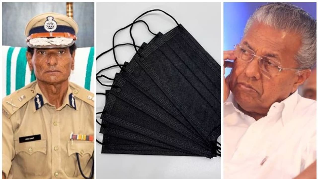 കറുത്ത മാസ്ക് ഊരിച്ചതെന്തിന്? നാല് ജില്ലാ എസ്പിമാരോട് വിശദീകരണം തേടി ഡിജിപി