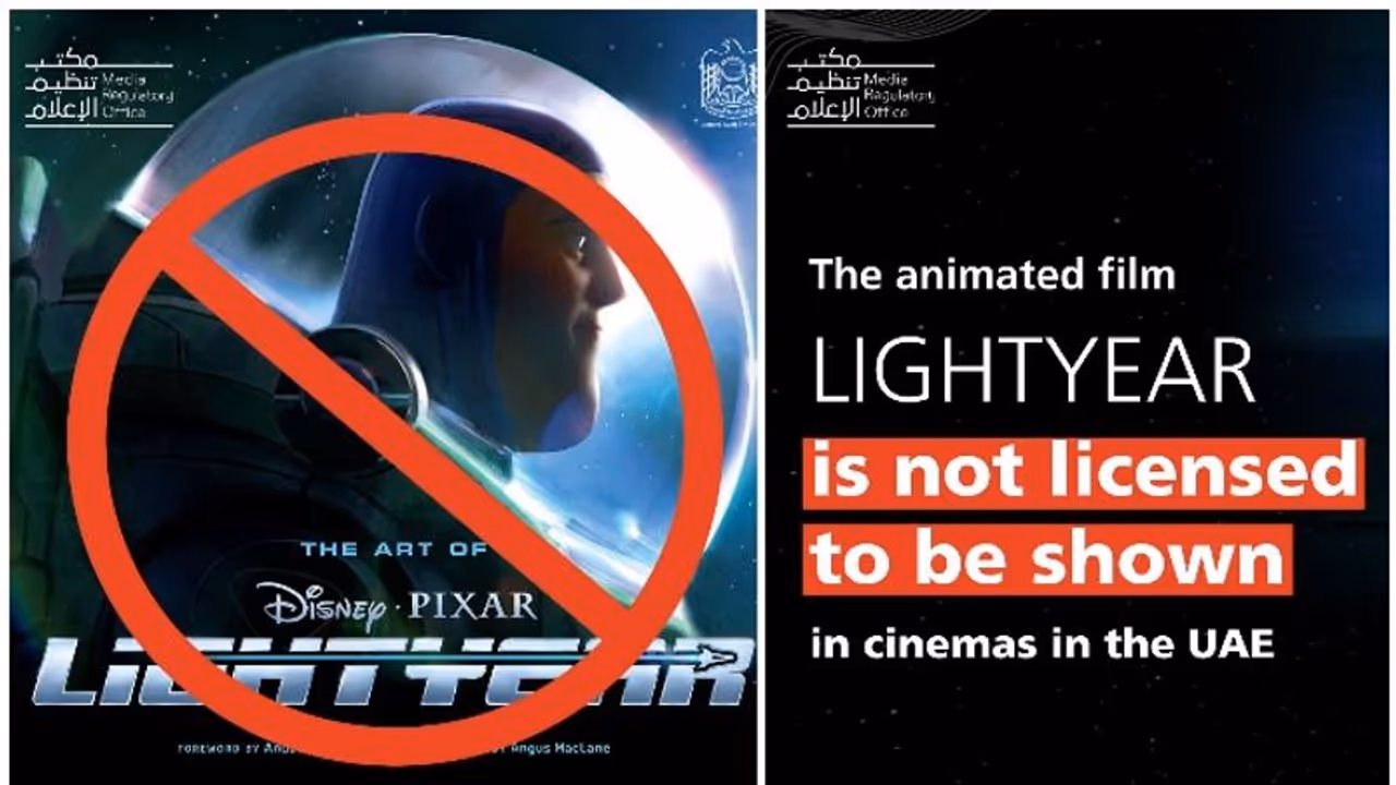 ആനിമേഷന്‍ ചിത്രമായ 'ലൈറ്റ്ഇയറിന്' യുഎഇയില്‍ അനുമതിയില്ല