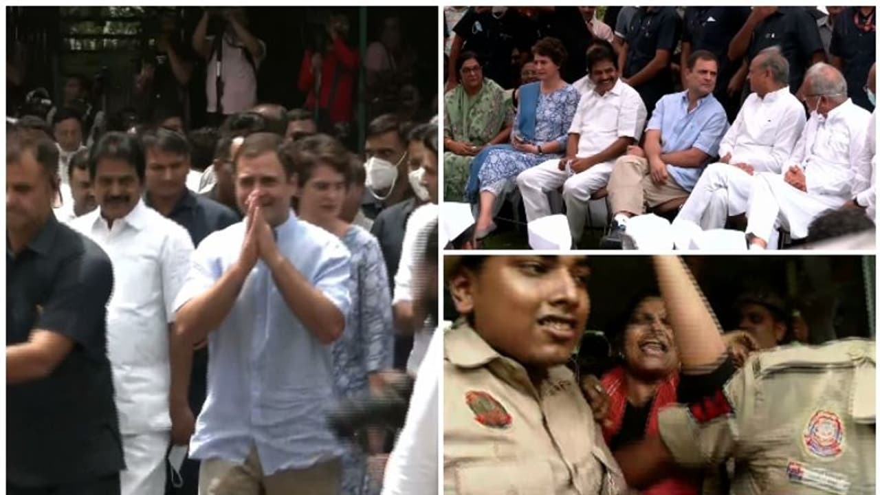 രാഹുൽ ഗാന്ധിയുടെ ചോദ്യം ചെയ്യൽ 2 ാം ദിനം; ദില്ലിയില്‍ ഇന്നും സംഘര്‍ഷം; കെ സി കസ്റ്റഡിയില്‍