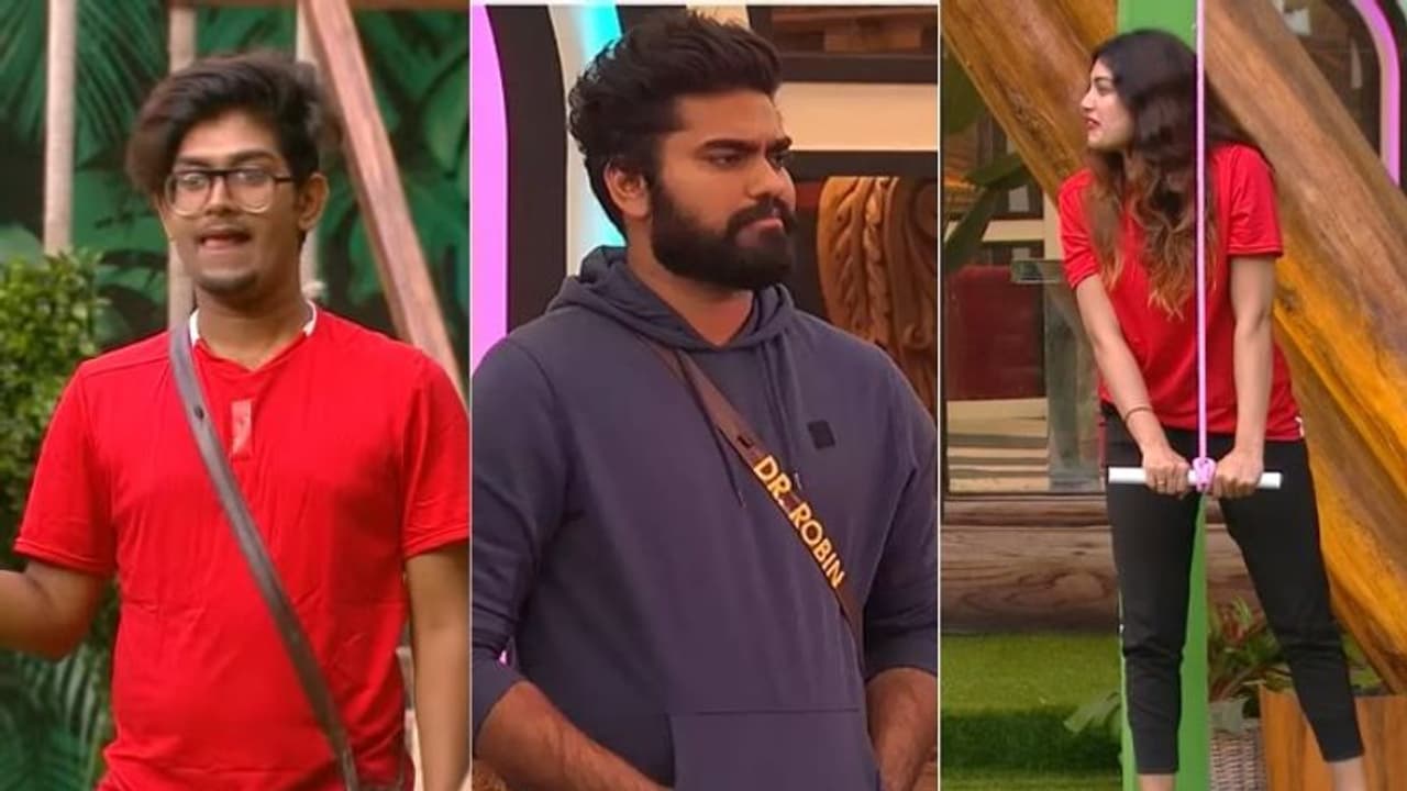 Bigg Boss S 4 : റോബിൻ ഹീറോയെന്ന് ദിൽഷ; കോമാളിയാണെന്ന് റിയാസ്, വാക്കുതർക്കം