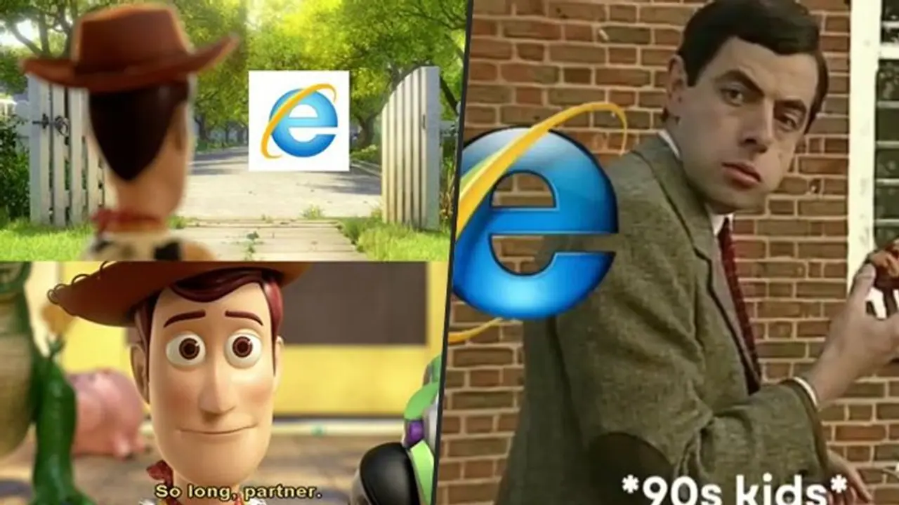 'You'll be missed': Twitter can't keep calm as Internet explorer retires after 27 years 'You'll be missed': Twitter can't keep calm as Internet explorer retires after 27 years