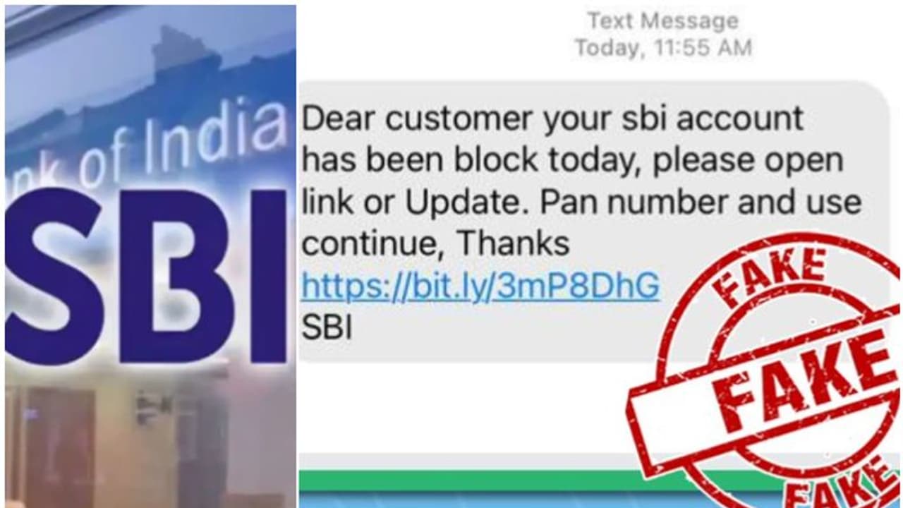എസ്ബിഐ അക്കൗണ്ട് ബ്ലോക്കെന്ന എസ്എംഎസ് വ്യാജം, ഒപ്പമുള്ള ലിങ്കിൽ ക്ലിക്ക് ചെയ്യരുത്; പിഐബി അറിയിപ്പ് എസ്ബിഐ അക്കൗണ്ട് ബ്ലോക്കെന്ന എസ്എംഎസ് വ്യാജം, ഒപ്പമുള്ള ലിങ്കിൽ ക്ലിക്ക് ചെയ്യരുത്; പിഐബി അറിയിപ്പ്