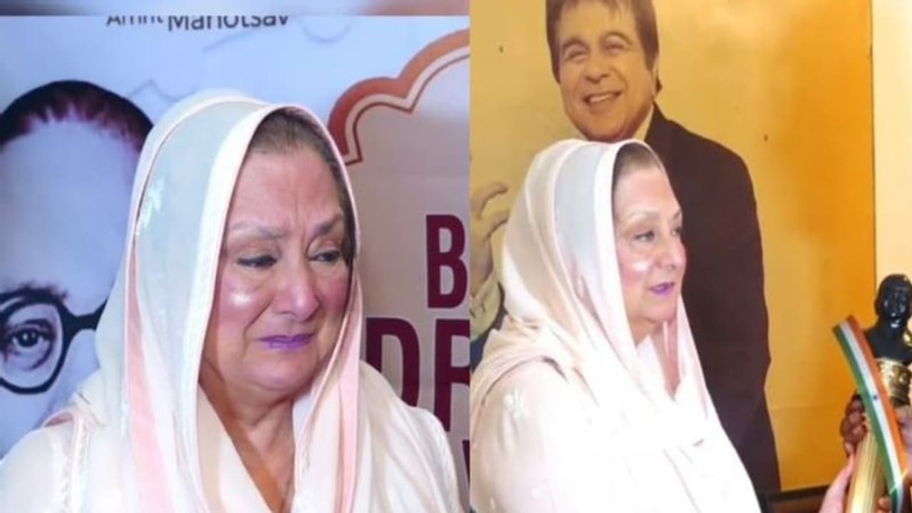 దిలీప్‌ కుమార్‌ భారత కోహినూర్‌.. ఆయనకు భారతరత్న దక్కాల్సిందేః సైరా బాను ఎమోషనల్‌ 