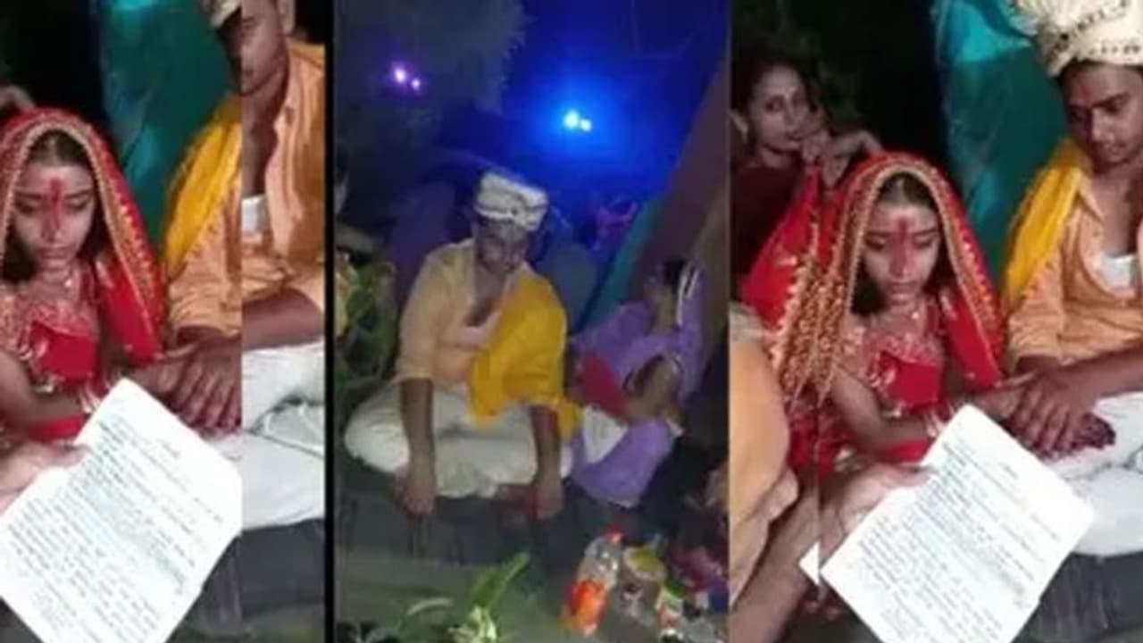 கால்நடை மருத்துவர் கடத்தி துப்பாக்கி முனையில் கட்டாய திருமணம்.. அழுது கொண்டே தாலி கட்டிய பரிதாபம்..! கால்நடை மருத்துவர் கடத்தி துப்பாக்கி முனையில் கட்டாய திருமணம்.. அழுது கொண்டே தாலி கட்டிய பரிதாபம்..!