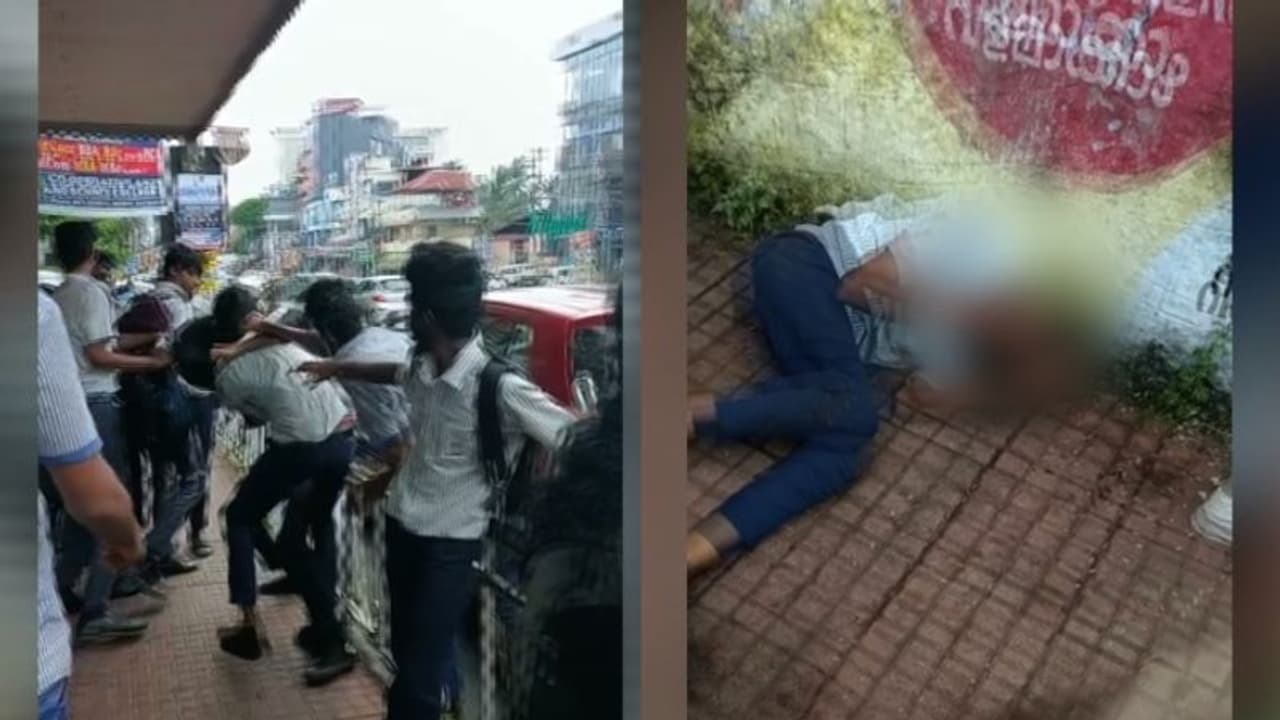 തിരുവനന്തപുരം പട്ടത്ത് നടുറോഡിൽ പ്ലസ് വൺ വിദ്യാർത്ഥിക്ക് മർദ്ദനം, ബന്ധുക്കൾ പരാതി നൽകി തിരുവനന്തപുരം പട്ടത്ത് നടുറോഡിൽ പ്ലസ് വൺ വിദ്യാർത്ഥിക്ക് മർദ്ദനം, ബന്ധുക്കൾ പരാതി നൽകി