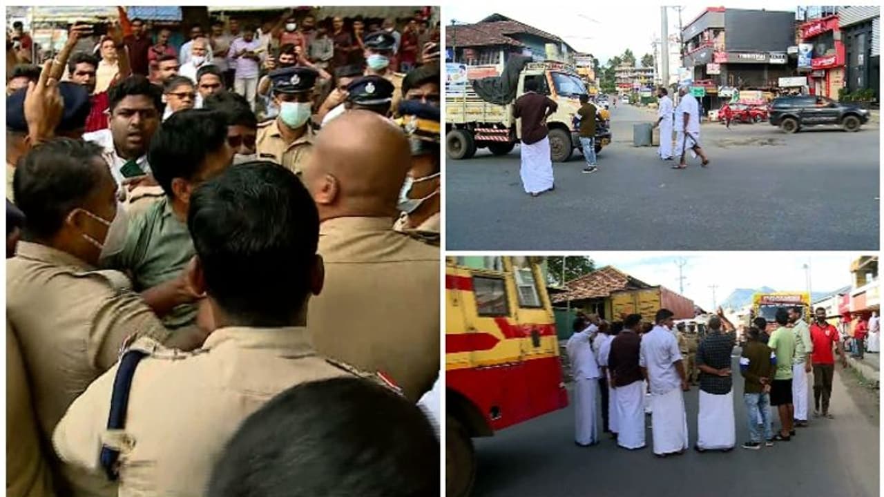 പരിസ്ഥിത ലോല ഉത്തരവ്; ഇടുക്കി, വയനാട് ജില്ലകളിലെ യുഡിഎഫ് ഹർത്താൽ പൂർണം,മലപ്പുറത്ത് വാഹനം തടഞ്ഞവര്‍ അറസ്റ്റില്‍