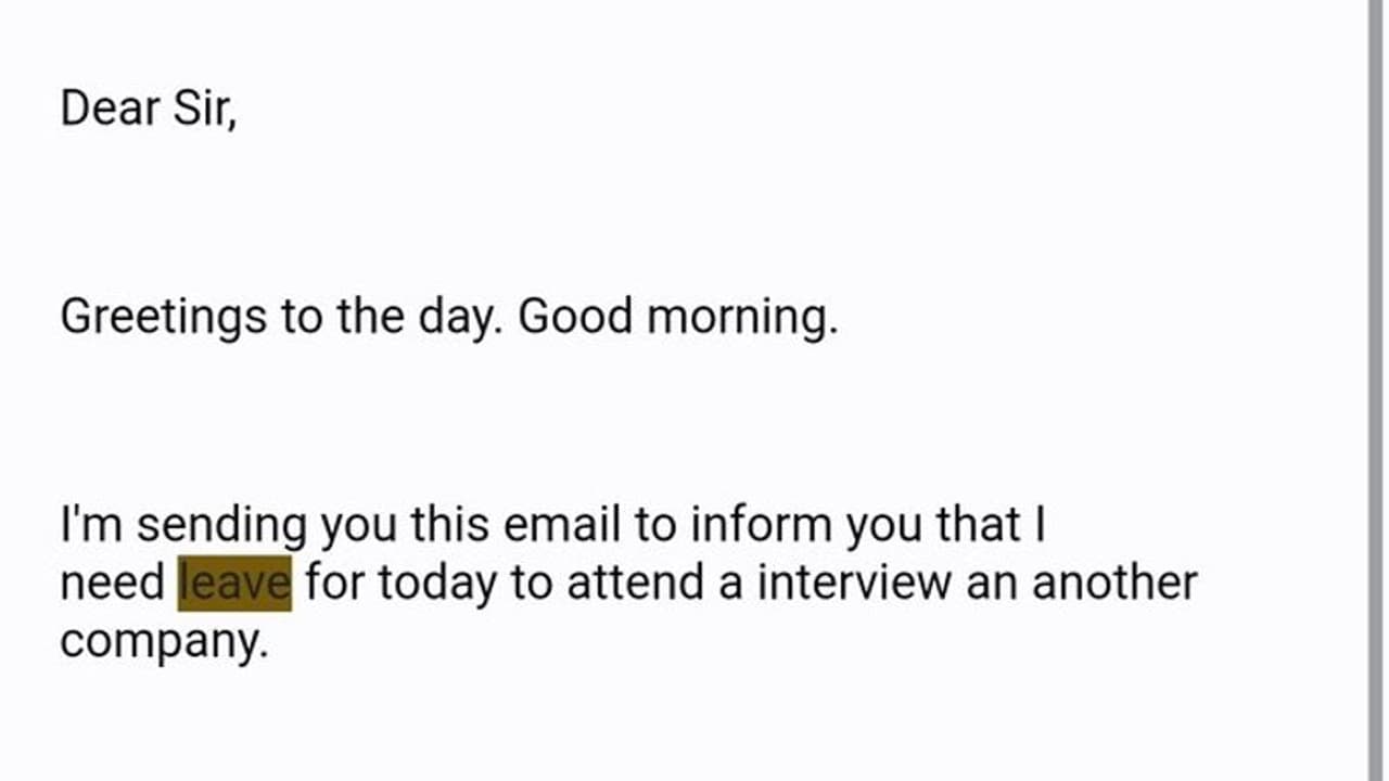 ఇంటర్నెట్‌లో హల్‌చల్ చేస్తున్న ఆ లీవ్ లెటర్.. ఏం నిజాయితీరా బాబు అంటూ నెటిజన్ల కామెంట్లు