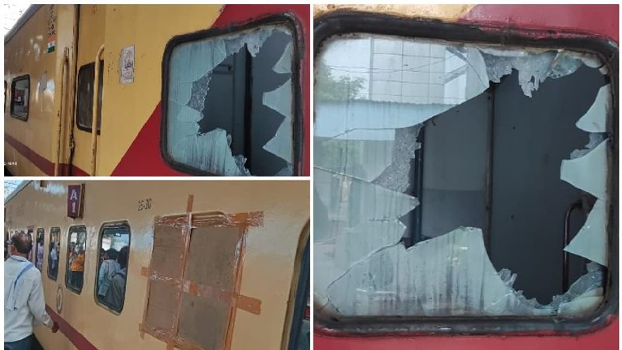 അഗ്നിപഥിനെതിരെ പ്രതിഷേധം ശക്തം, തിരുവനന്തപുരത്ത് നിന്നും പുറപ്പെട്ട ട്രെയിനിന് നേരെയും ആക്രമണം