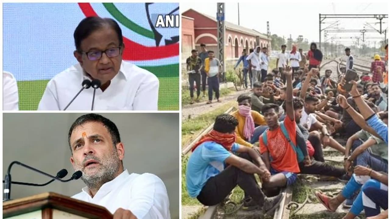 Agnipath : അഗ്നിപഥിനെതിരെ കോൺഗ്രസും, ദുര്‍ബലമായി ആവിഷ്ക്കരിച്ച പദ്ധതി, കൂടിയാലോചന വേണം 