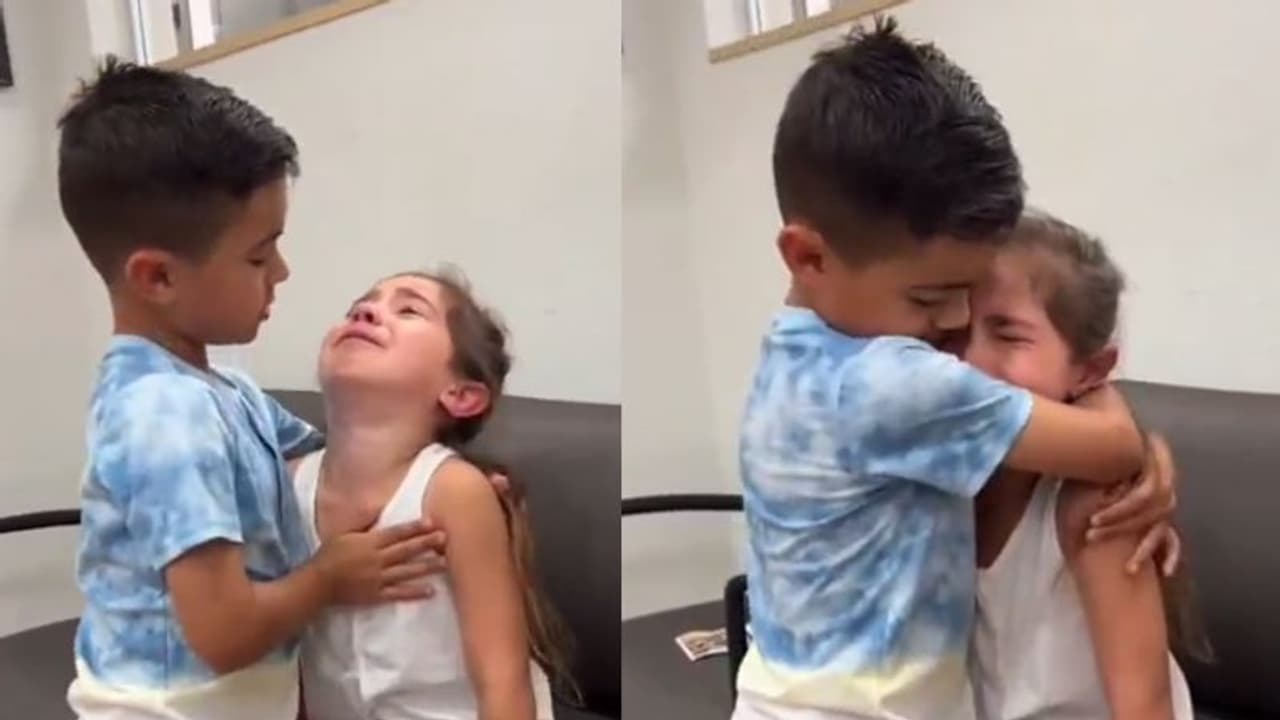 आपका दिन बना देगा भाई बहन का यह क्यूट वीडियो, इस तरह अपनी रोती हुई छुटकी को भाई ने दिया सहारा