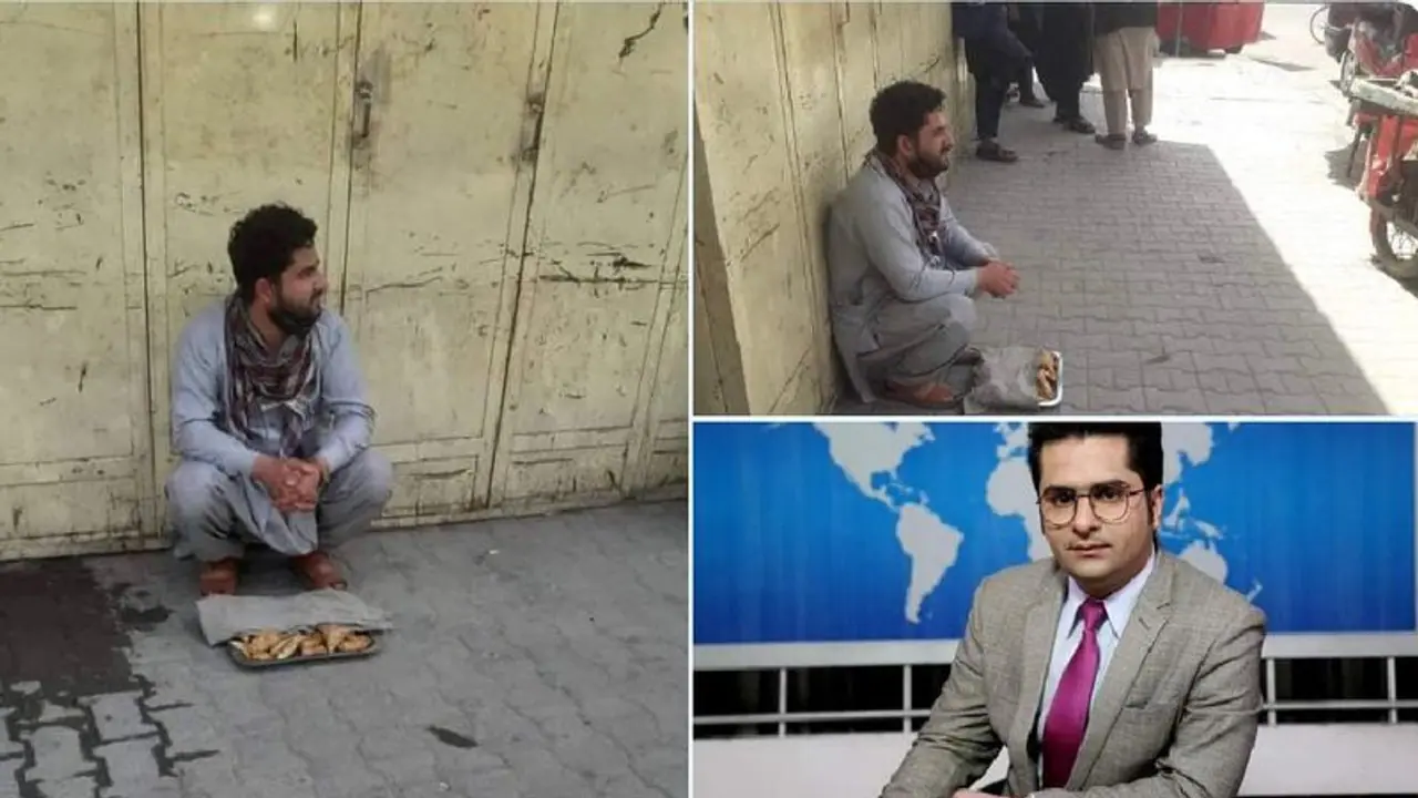ಹೊಟ್ಟೆ ಪಾಡಿಗಾಗಿ ಬೀದಿ ಬದಿ ಆಹಾರ ಮಾರುತ್ತಿರುವ ಅಫ್ಘಾನಿಸ್ತಾನದ TV Anchor