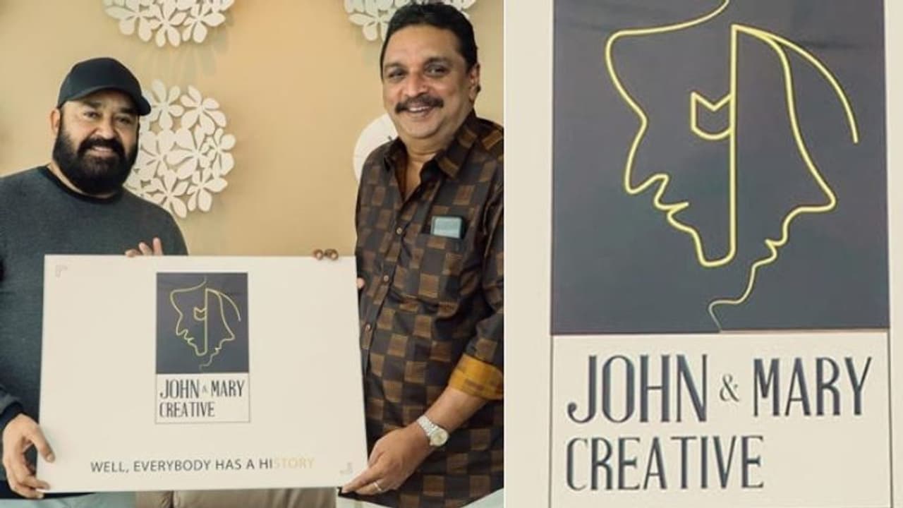 സിനിമാ നിർമാണത്തിലേക്ക് ഷിബു ബേബി ജോൺ; ലോഗോ പ്രകാശനം ചെയ്ത് മോഹൻലാൽ