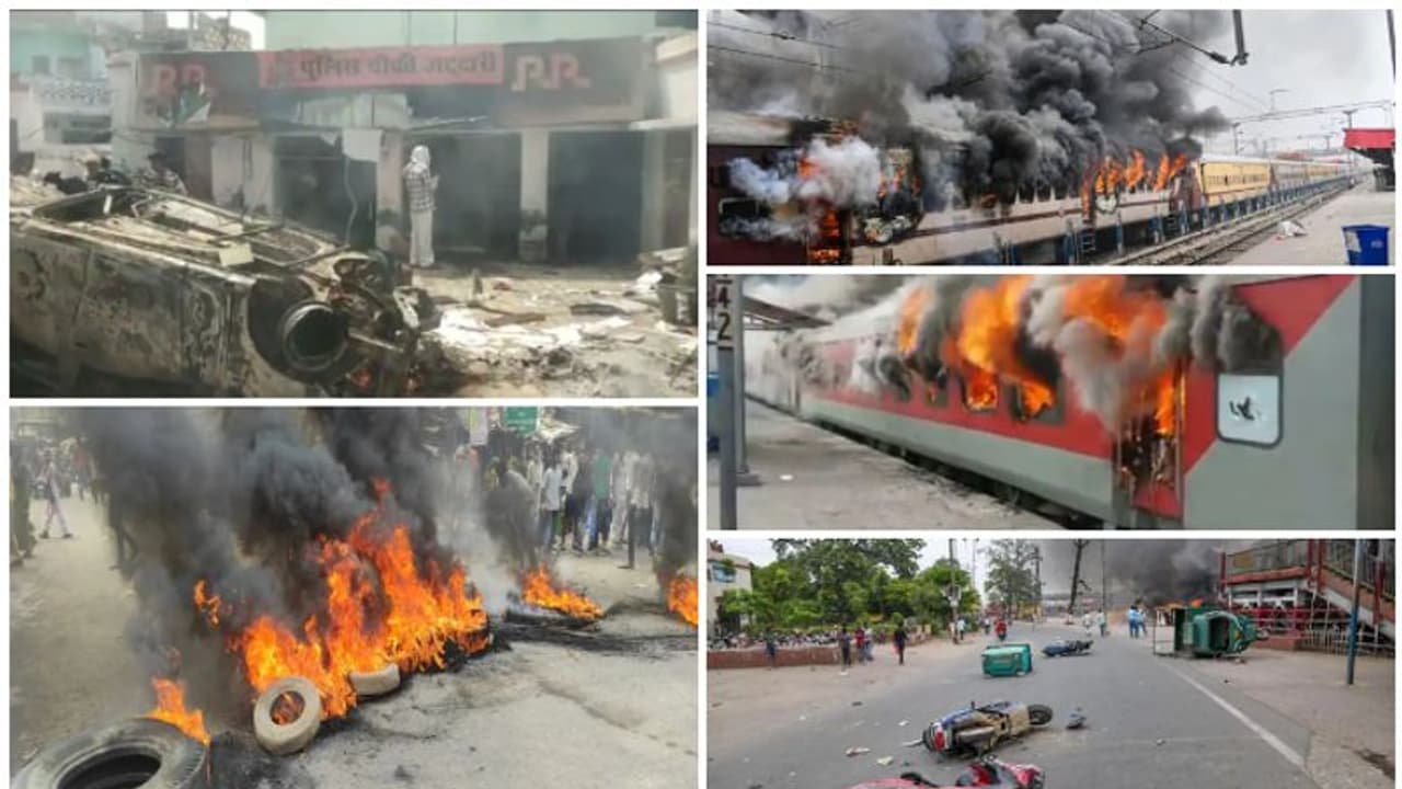 അഗ്നിപഥ് കരട് വിജ്ഞാപനം ഇന്ന് പുറത്തിറങ്ങും; രാജ്യത്ത് ഉദ്യോഗാർത്ഥികളുടെ 'ഭാരത് ബന്ദ്', ഉത്തരേന്ത്യയിൽ കനക്കും അഗ്നിപഥ് കരട് വിജ്ഞാപനം ഇന്ന് പുറത്തിറങ്ങും; രാജ്യത്ത് ഉദ്യോഗാർത്ഥികളുടെ 'ഭാരത് ബന്ദ്', ഉത്തരേന്ത്യയിൽ കനക്കും