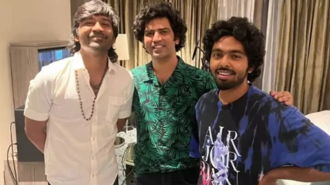 Vaathi : ധനുഷിന്റെ 'വാത്തി', കിടിലൻ അപ്ഡേറ്റുമായി ജി വി പ്രകാശ്കുമാര് Vaathi : ധനുഷിന്റെ 'വാത്തി', കിടിലൻ അപ്ഡേറ്റുമായി ജി വി പ്രകാശ്കുമാര്