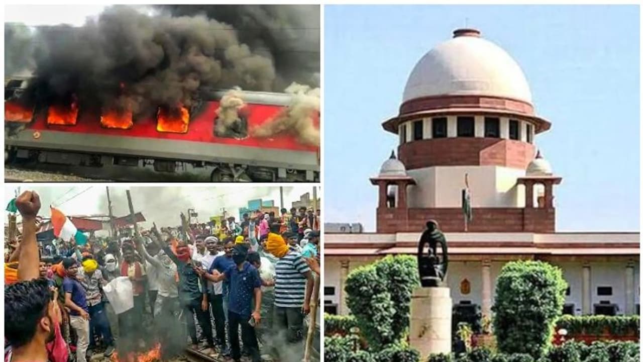 'അഗ്നിപഥ് ദേശസുരക്ഷയെ ബാധിക്കുമോ? പരിശോധിക്കണം; പ്രതിഷേധങ്ങളിലും അന്വേഷണം വേണം', സുപ്രീം കോടതിയിൽ ഹര്ജി 'അഗ്നിപഥ് ദേശസുരക്ഷയെ ബാധിക്കുമോ? പരിശോധിക്കണം; പ്രതിഷേധങ്ങളിലും അന്വേഷണം വേണം', സുപ്രീം കോടതിയിൽ ഹര്ജി