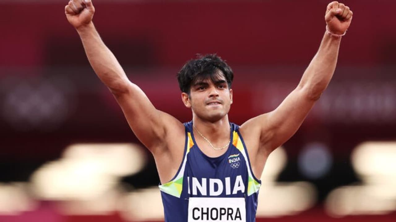Neeraj chopra : ஈட்டி எறிதலில் தங்கம் வென்றார் இந்திய வீரர் நீரஜ் சோப்ரா.!!