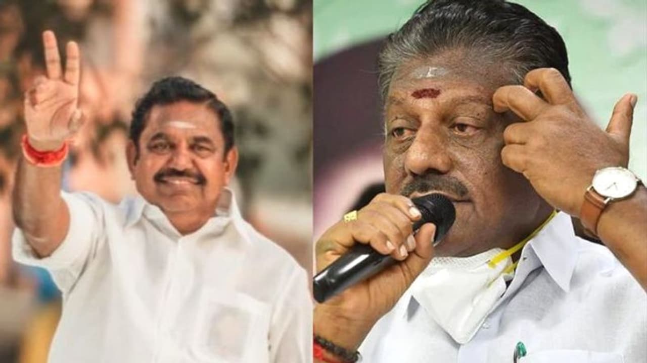 AIADMK meet throws weight behind EPS, Panneerselvam walks out