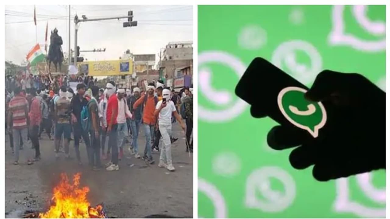 अग्निपथ के विरोध में हिंसा फैलाने के आरोपी 35 whatsapp ग्रुप बैन, सेना ने कहा कोचिंग सेंटर्स यूथ को भड़का रहे