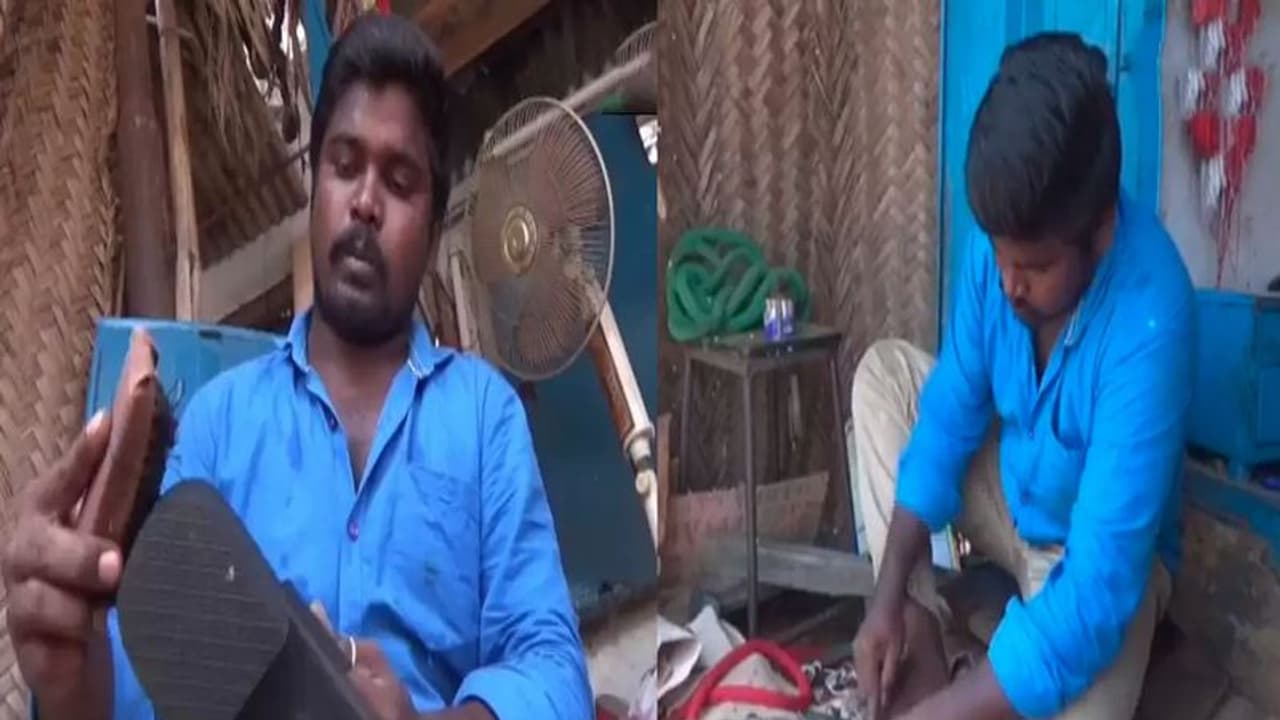 तमिलनाडु में सिविल इंजीनियर को जूता सिलते देख हैरान रह गए लोग, वजह जान सोशल मीडिया पर दिए ऐसे ऐसे रिएक्शन