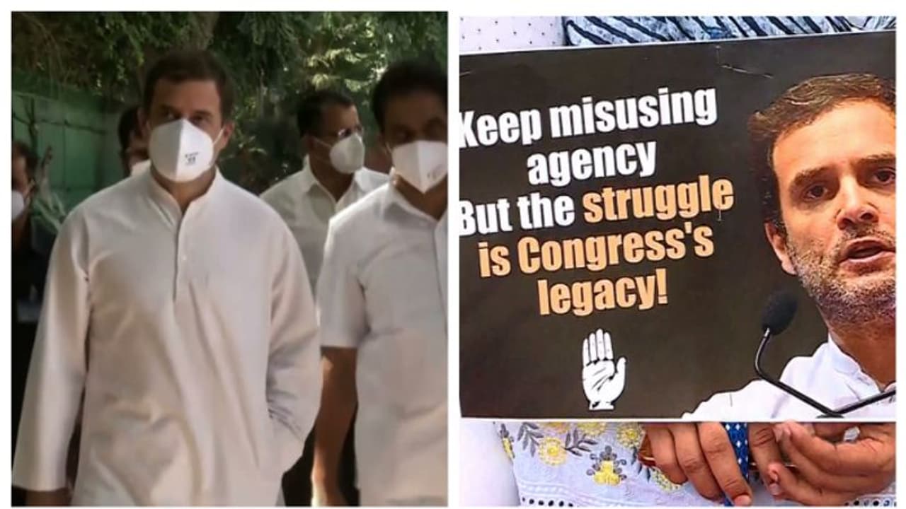 National Herald case; രാഹുല് ഗാന്ധി ചോദ്യം ചെയ്യലിനായി ഇഡിക്കു മുന്നില് ഹാജരായി, ഇന്ന് നിര്ണായകം National Herald case; രാഹുല് ഗാന്ധി ചോദ്യം ചെയ്യലിനായി ഇഡിക്കു മുന്നില് ഹാജരായി, ഇന്ന് നിര്ണായകം