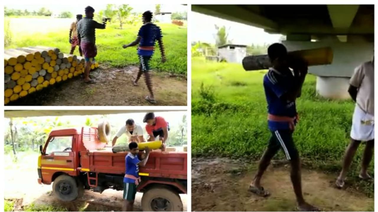 കെ റെയിൽ കുറ്റികൾ വീണ്ടും ഇറക്കാൻ ശ്രമം, തടഞ്ഞ് നാട്ടുകാർ, ഇറക്കിയ കുറ്റികൾ വാഹനത്തിൽ തിരിച്ചുകയറ്റി കെ റെയിൽ കുറ്റികൾ വീണ്ടും ഇറക്കാൻ ശ്രമം, തടഞ്ഞ് നാട്ടുകാർ, ഇറക്കിയ കുറ്റികൾ വാഹനത്തിൽ തിരിച്ചുകയറ്റി