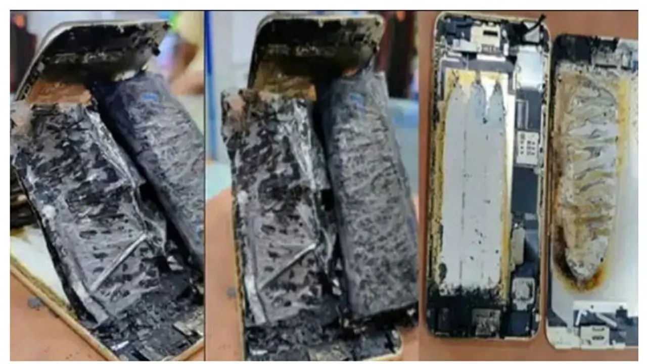 പോക്കറ്റില്‍ കിടന്ന ഐ ഫോണ്‍ ചൂടായി, പുറത്തെറിഞ്ഞപ്പോൾ പൊട്ടിത്തെറിച്ചു; യുവാവ് രക്ഷപ്പെട്ടത് തലനാരിഴക്ക് 