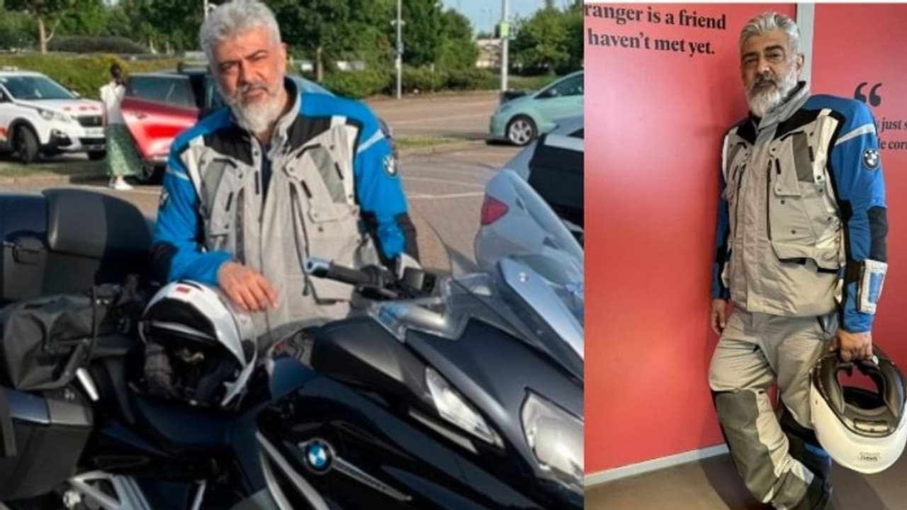 Ajith Kumar : പാഷൻ വിടാതെ അജിത്; ബൈക്കിൽ യൂറോപ്പ് ചുറ്റികറങ്ങി താരം