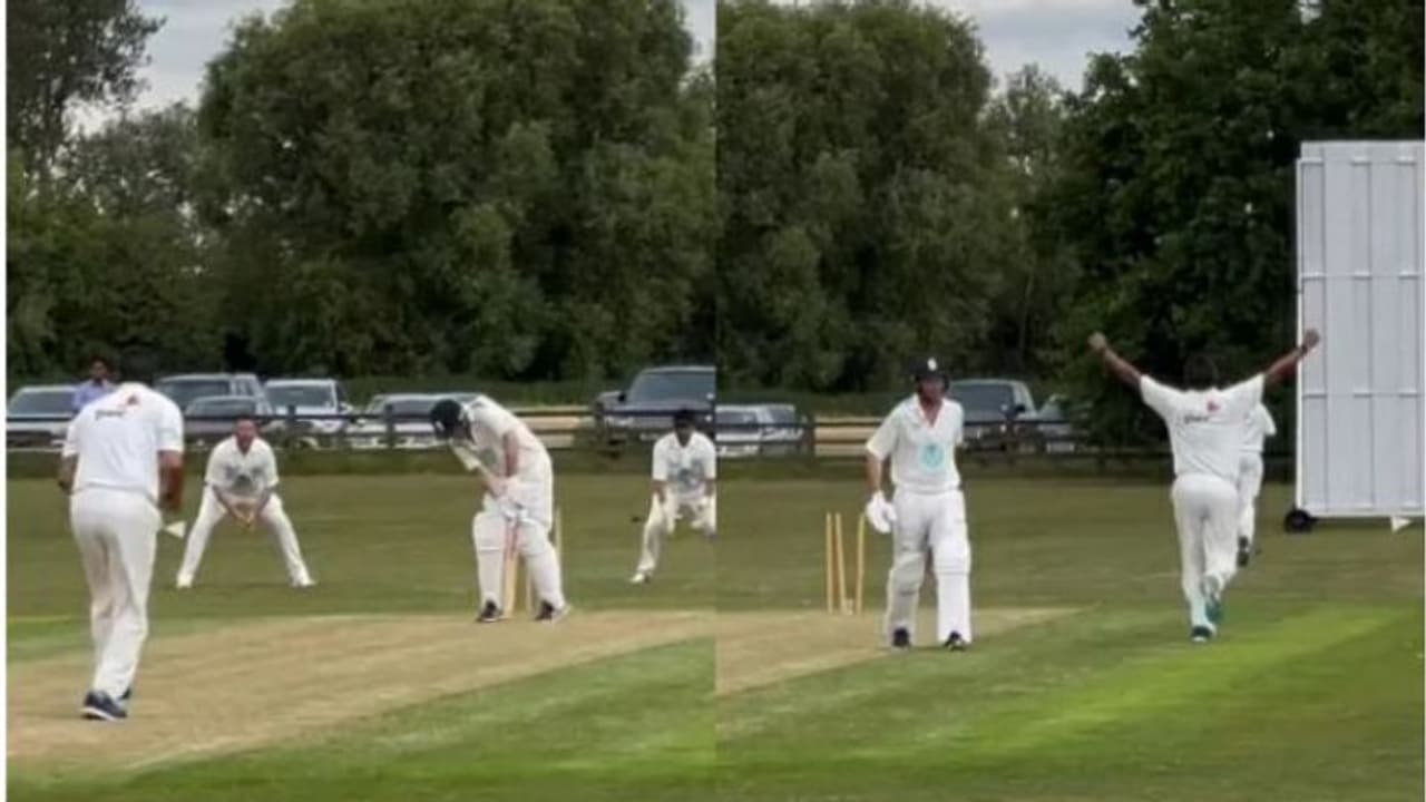 Wasim Akram: రిటైరై రెండు దశాబ్దాలైనా పదును తగ్గలే.. యార్కర్ తో మాజీ బ్యాటర్ ను బౌల్డ్ చేసిన అక్రమ్ Wasim Akram: రిటైరై రెండు దశాబ్దాలైనా పదును తగ్గలే.. యార్కర్ తో మాజీ బ్యాటర్ ను బౌల్డ్ చేసిన అక్రమ్